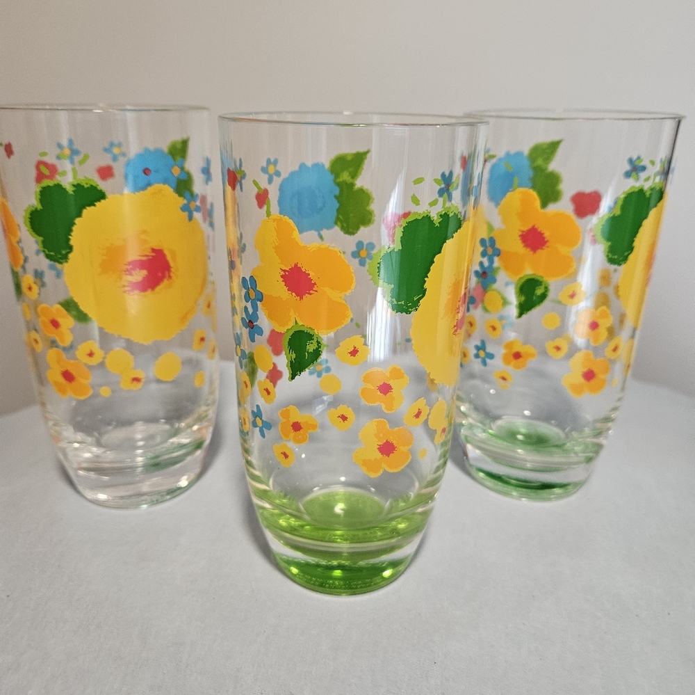 Starbucks Floral Plastic, Acrylic Tumblers